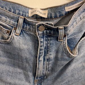 Denim Forum High-waisted Bootcut Jeans